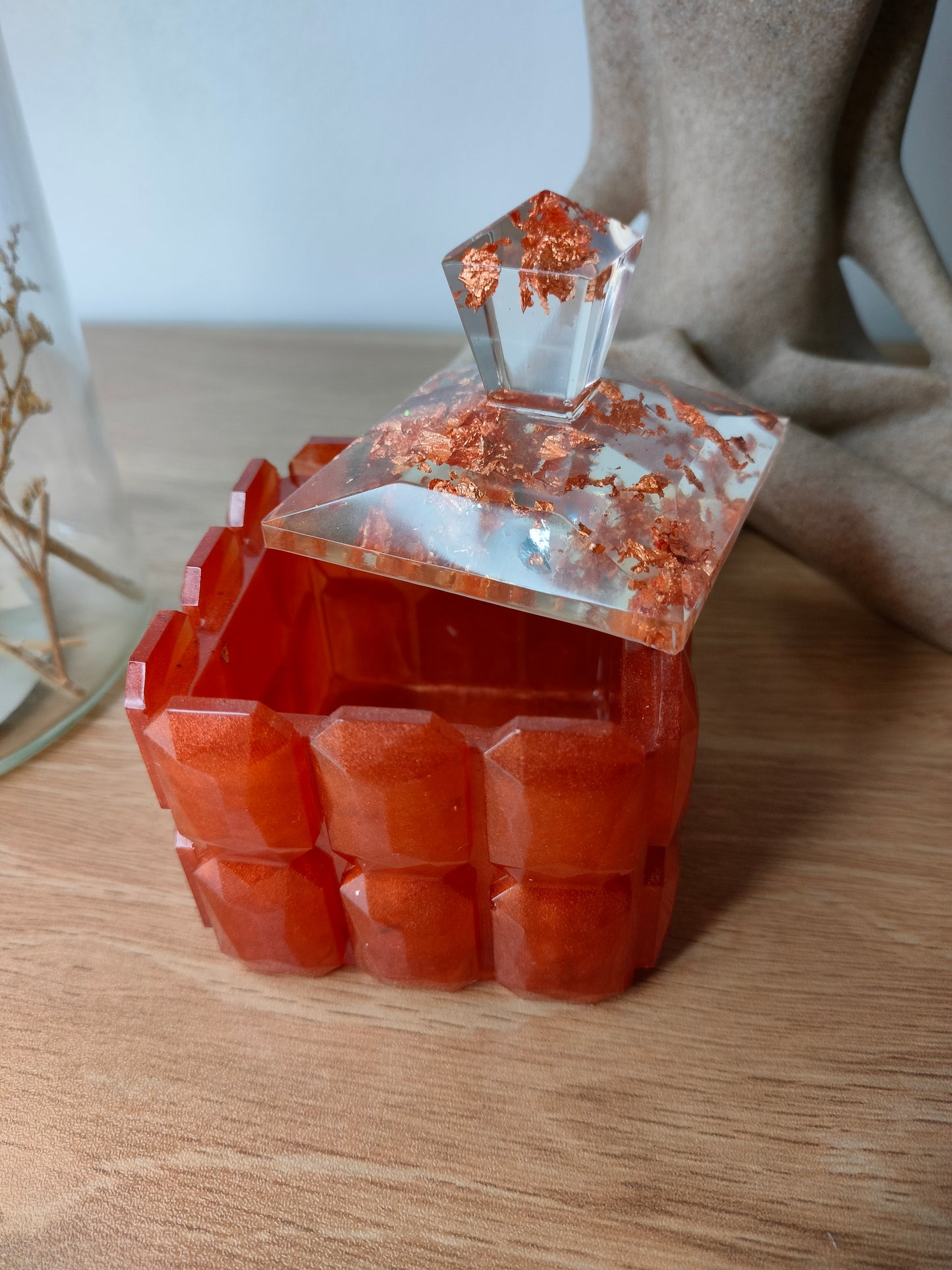 Boîte effet diamant