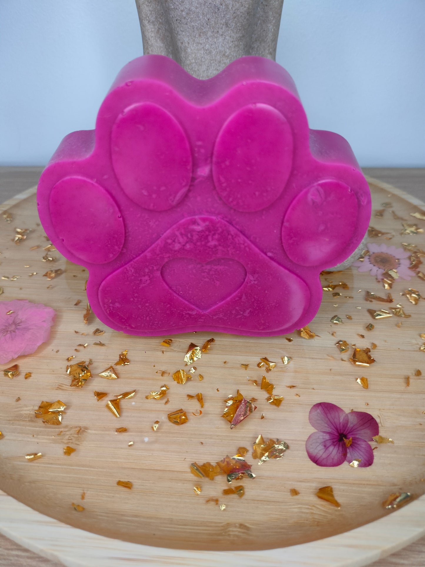 Décoration patte de chien