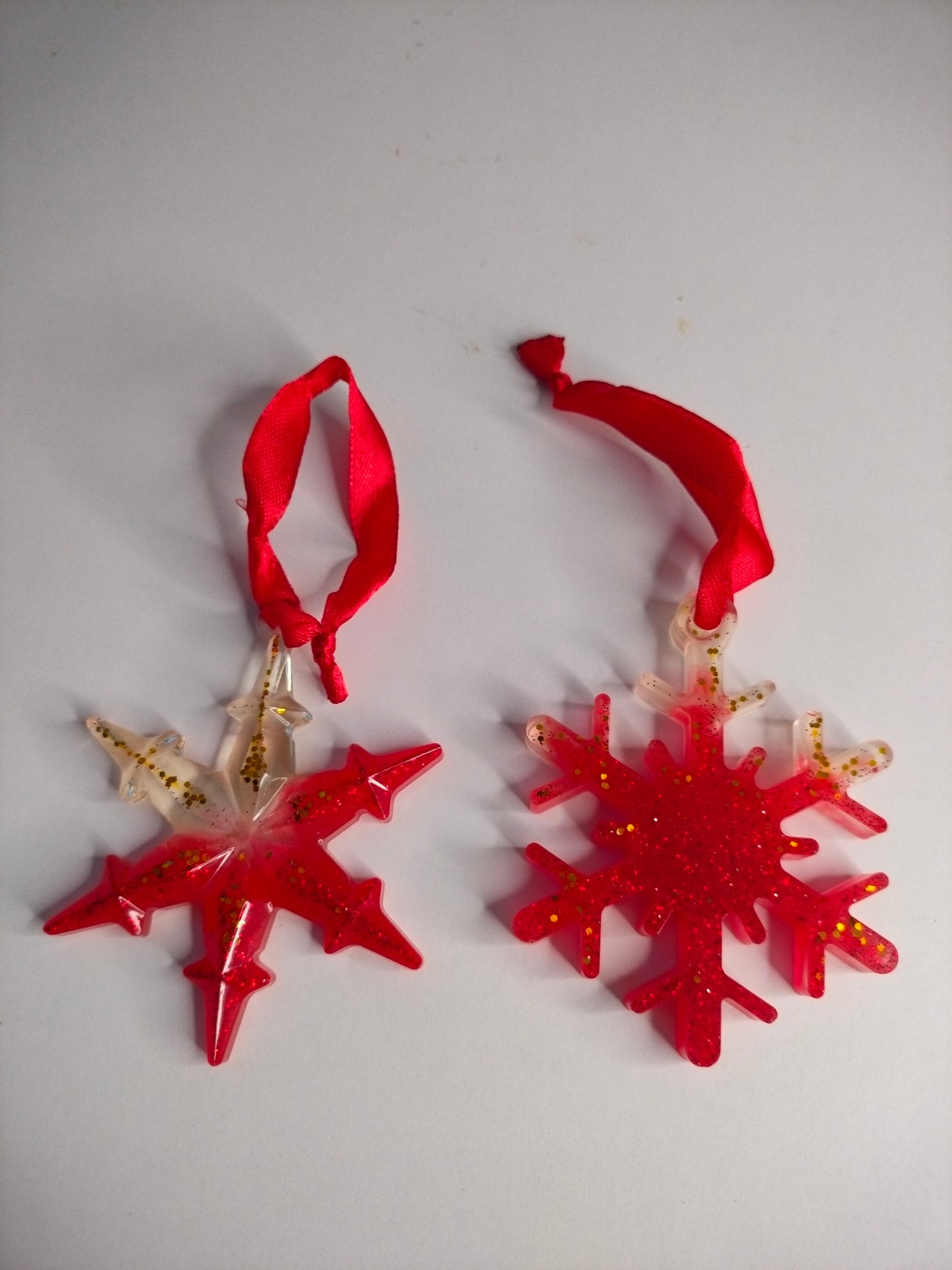 Lot de 2 suspensions de noël