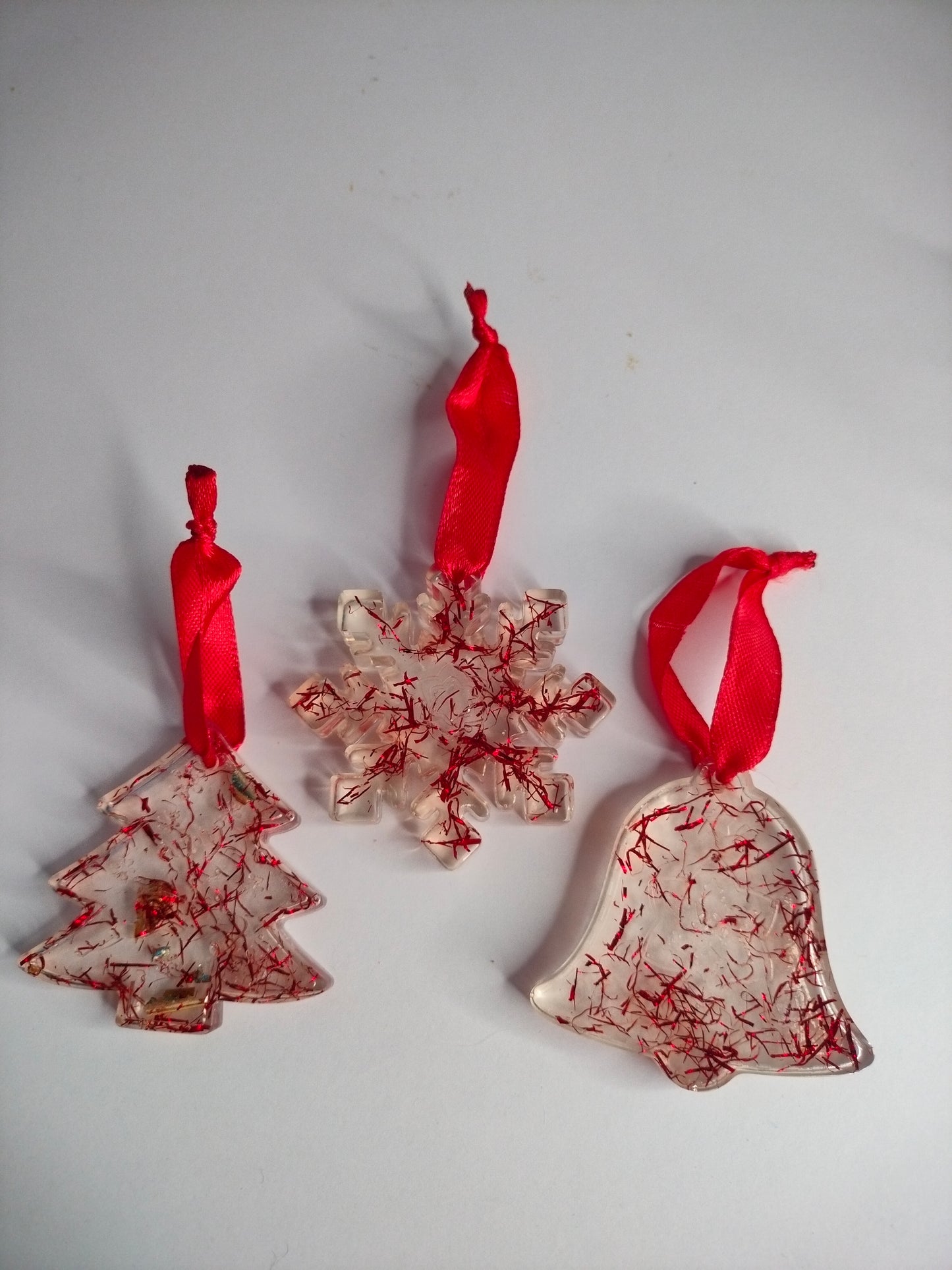 Lot de 3 suspensions de noël