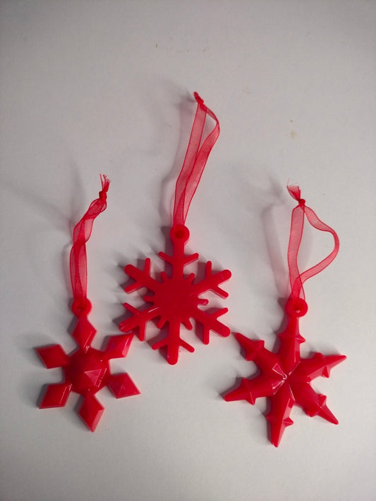 Lot de 3 suspensions de noël