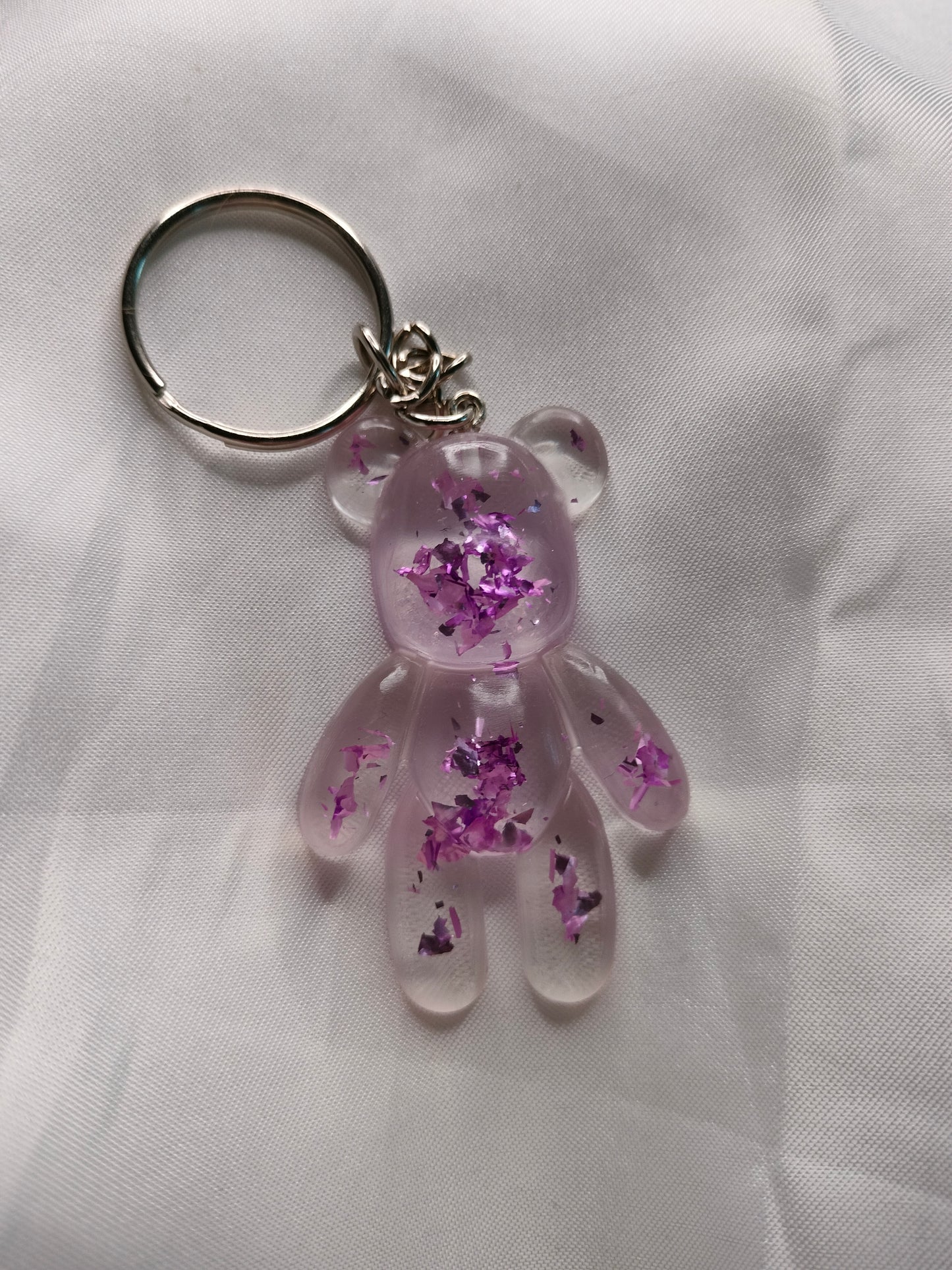 Porte-clé ourson long