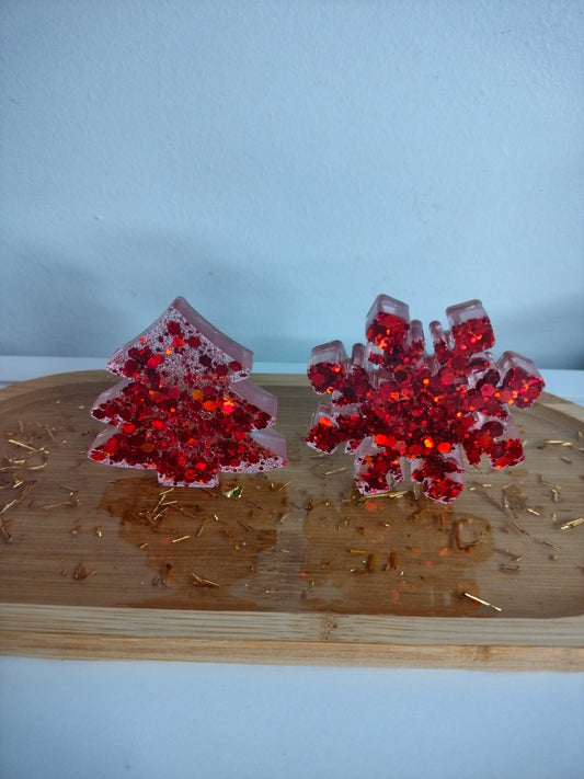 Lot de 2 décorations de table