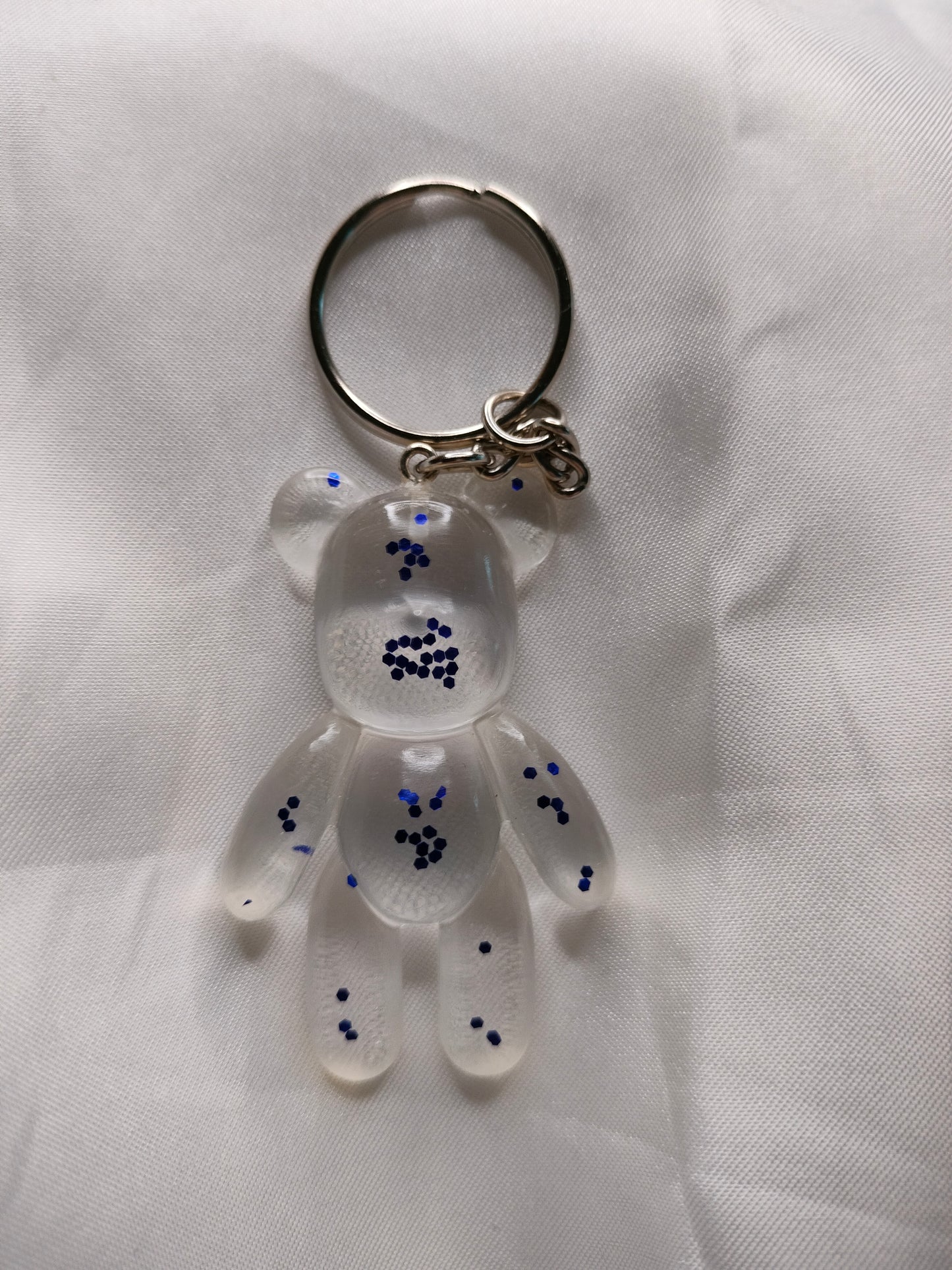 Porte-clé ourson long