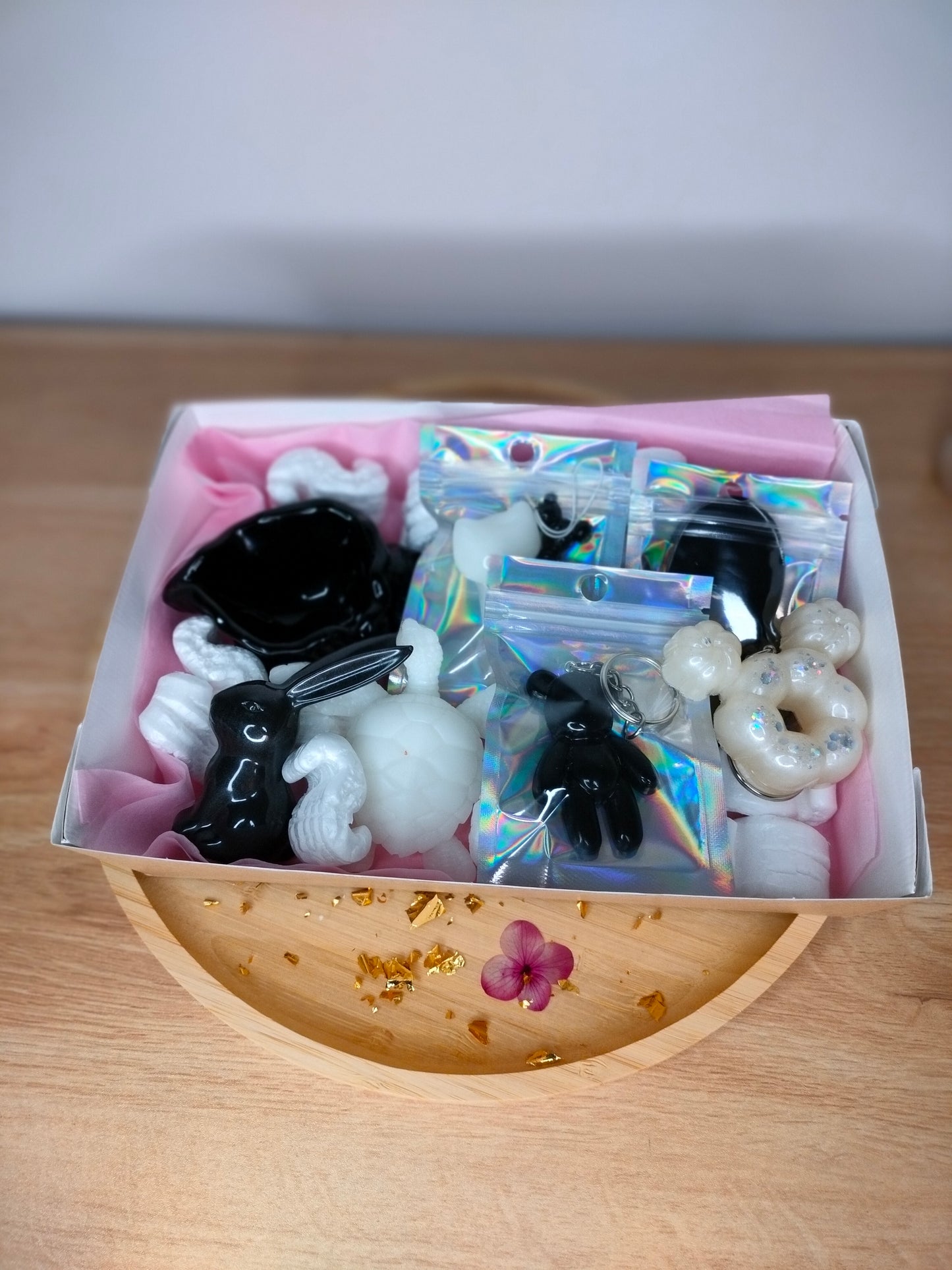 Box découverte noire et blanche à
