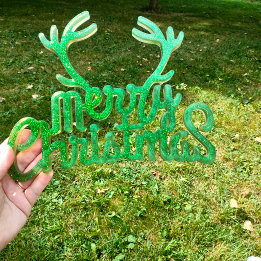 Suspension Merry Christmas