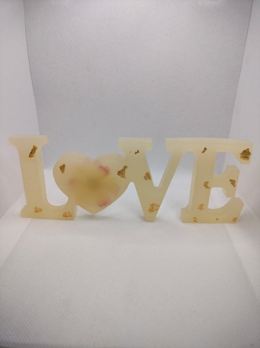 Mot décoratif : Love
