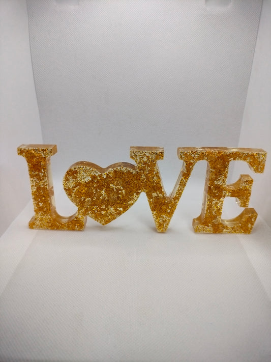 Mot décoratif : Love