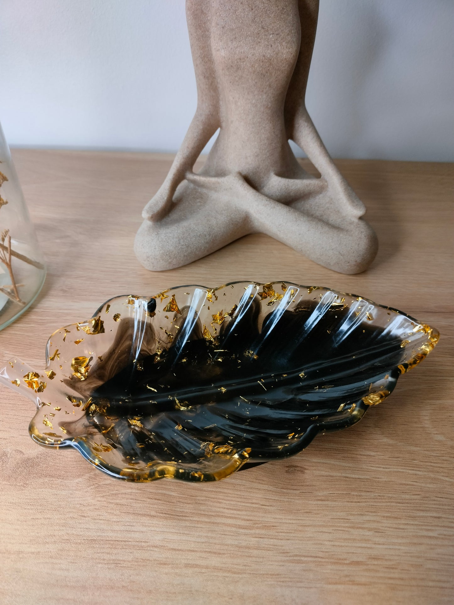Vide-poches feuille creuse