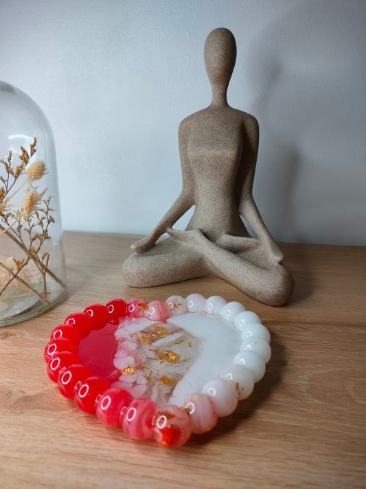 Vide-poches coeur bulles
