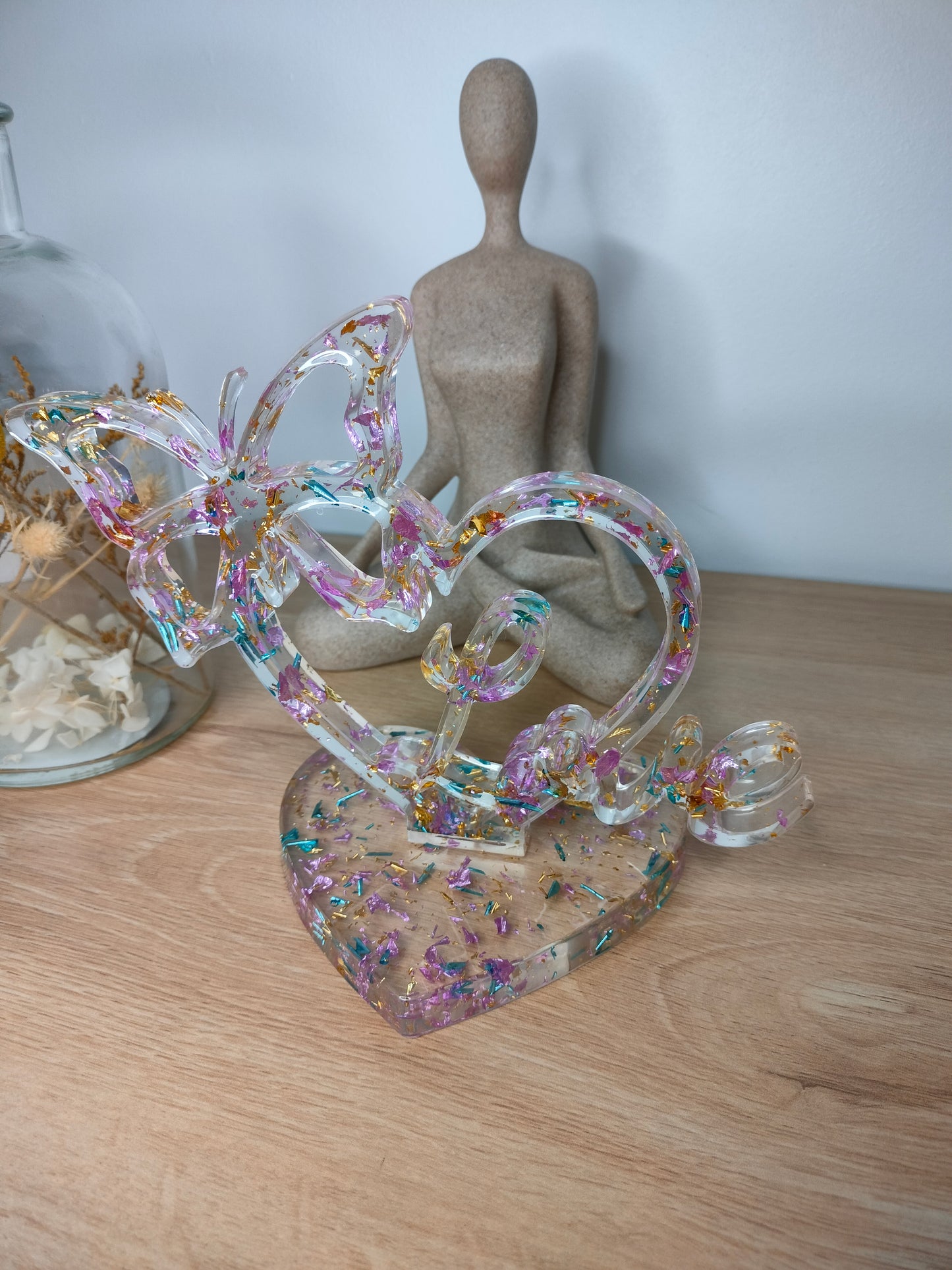 Coeur sur socle