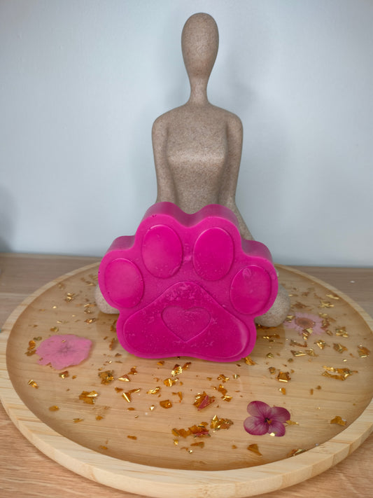 Décoration patte de chien