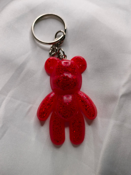 Porte-clé ourson long