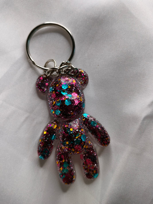 Porte-clé ourson long