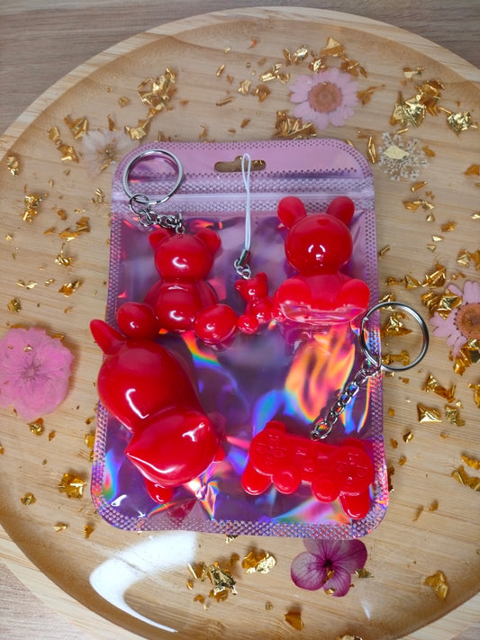 Pochette découverte rouge