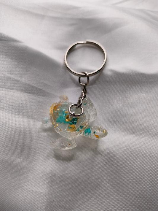 Porte-clé mini tortue