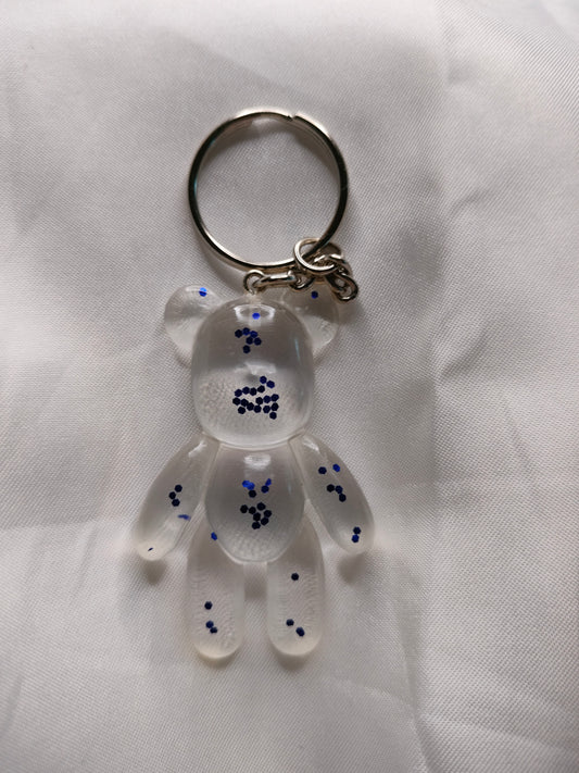 Porte-clé ourson long