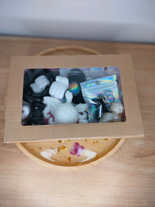 Box découverte noire et blanche à