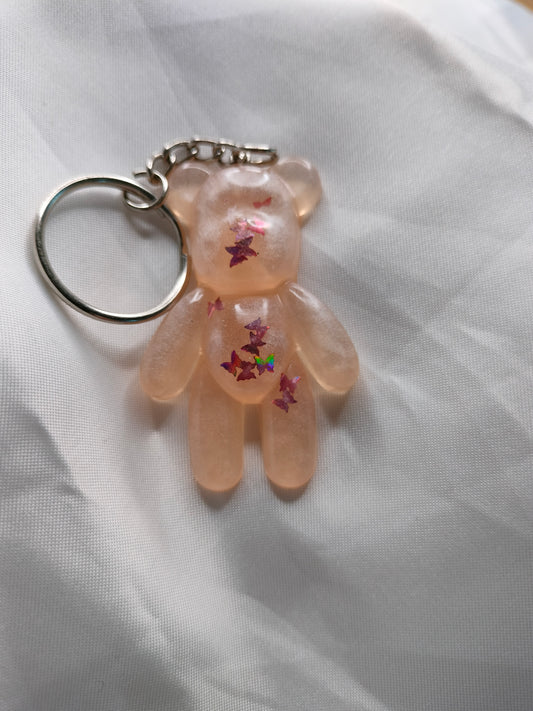 Porte-clé ourson long