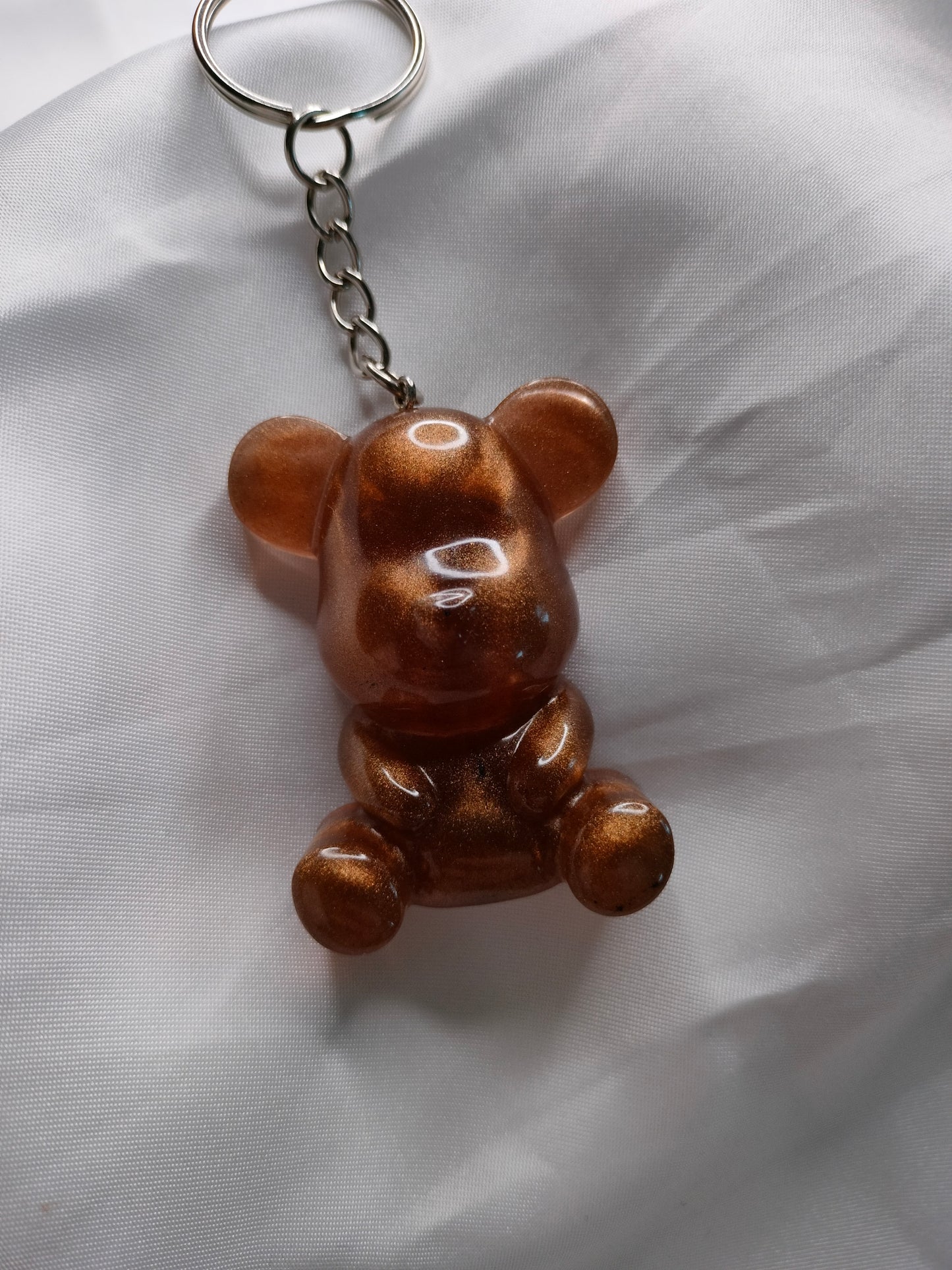 Porte-clé maman ours