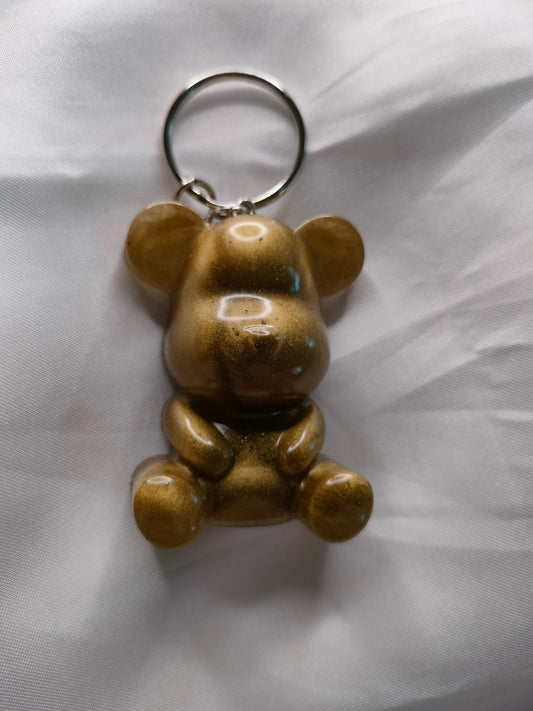 Porte-clé maman ours